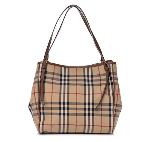 burberry horseferry check small canterbury panels tote|Burberry Horseferry Check Small Canterbury Panels Tote Bag.